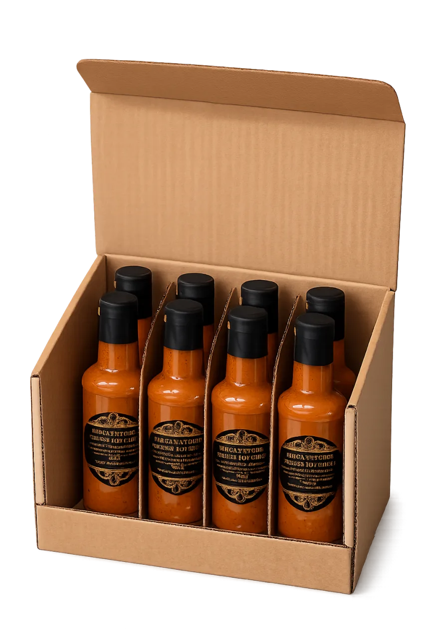 Eldica's Hot Sauce — pack of six bottles